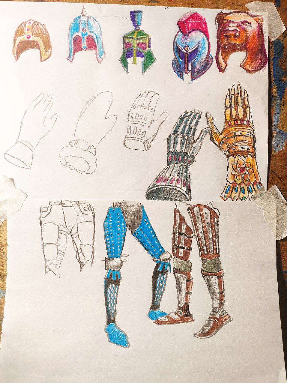 Раса, класс, атрибуты.<br>